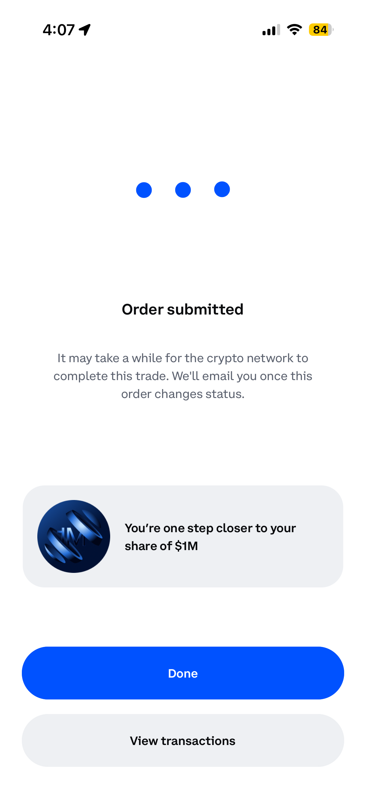 Existing DEX trade flow